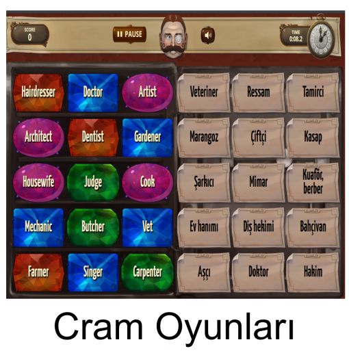  İngilizce Cram Oyunları