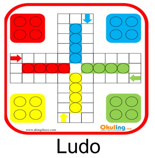  Ludo,İngilizce Kızma Birader