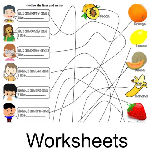 İngilizce Worksheet Çalışma Kağıtları